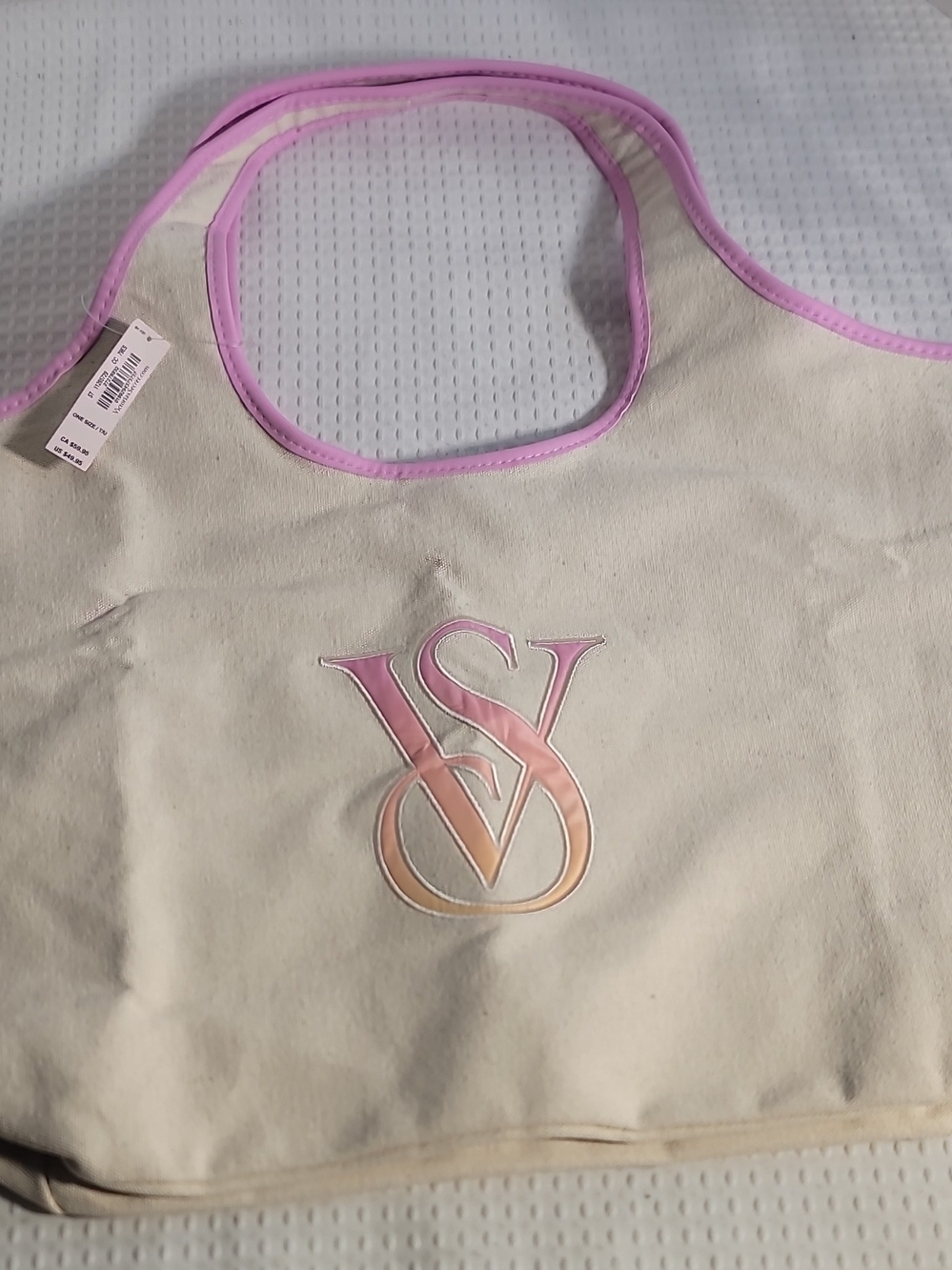 Victoria's Secret Pink Strap with Black Logo